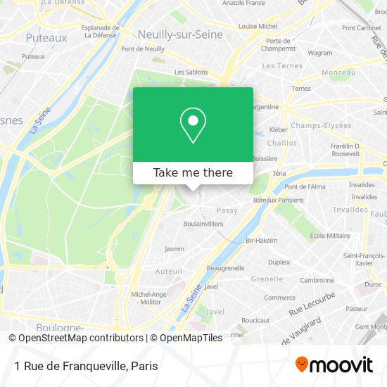 1 Rue de Franqueville map