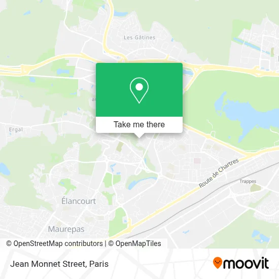 Rue Jean Monnet map