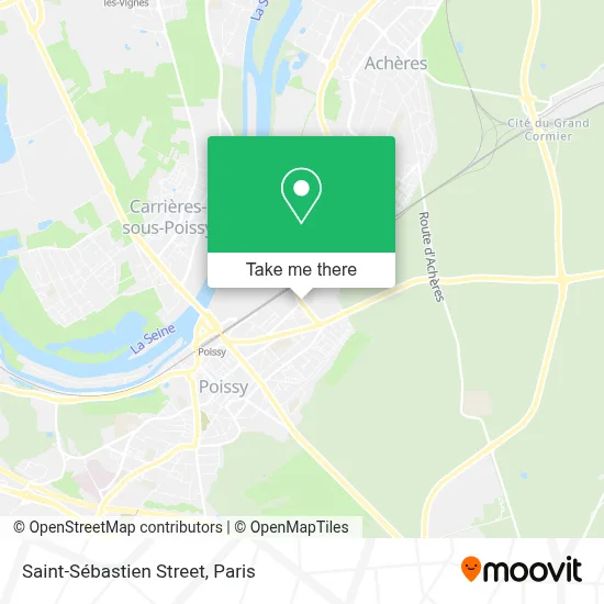 Rue Saint-Sébastien map