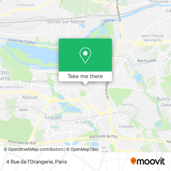 4 Rue de l'Orangerie map