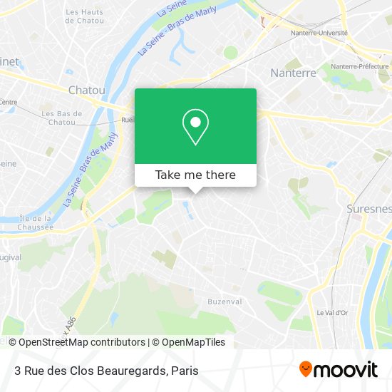 3 Rue des Clos Beauregards map