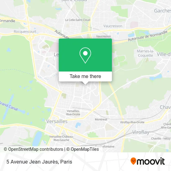 5 Avenue Jean Jaurès map