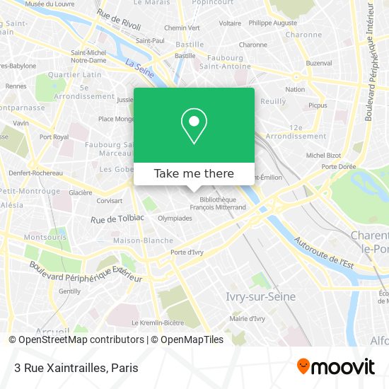 3 Rue Xaintrailles map