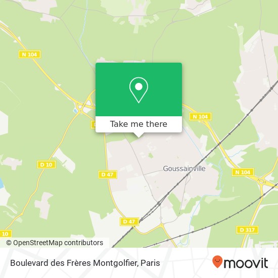 Mapa Boulevard des Frères Montgolfier