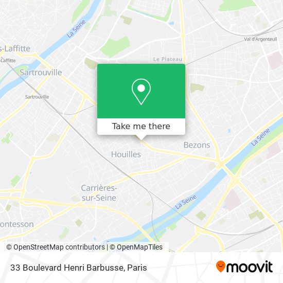 33 Boulevard Henri Barbusse map