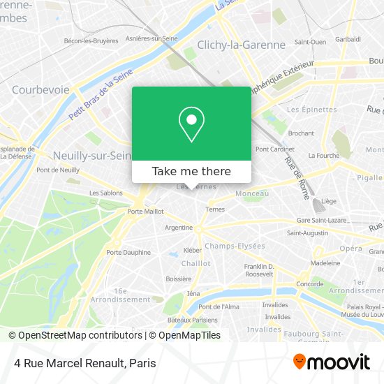 4 Rue Marcel Renault map