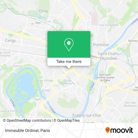 Immeuble Ordinal map
