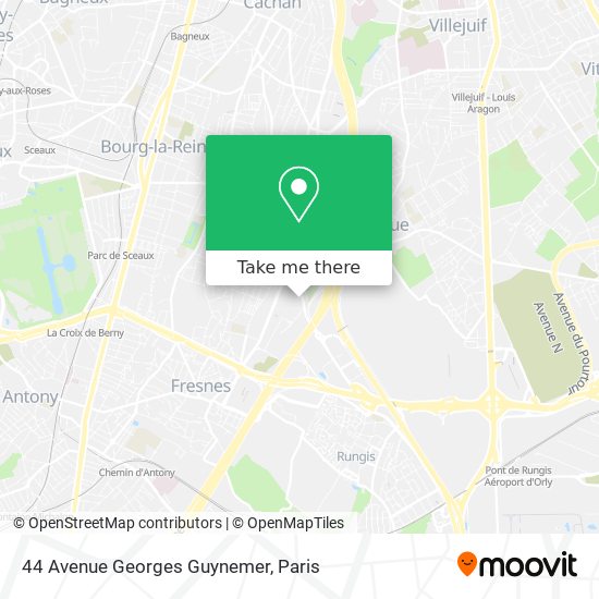 44 Avenue Georges Guynemer map