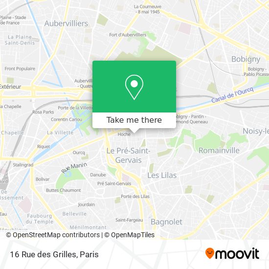 16 Rue des Grilles map