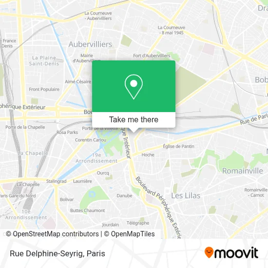 Rue Delphine-Seyrig map