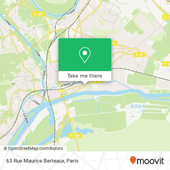 63 Rue Maurice Berteaux map