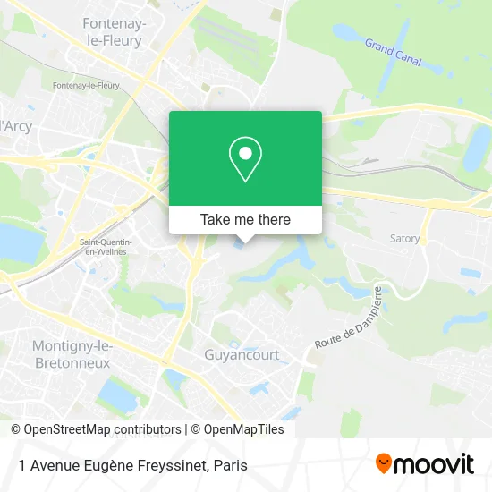 1 Avenue Eugène Freyssinet map