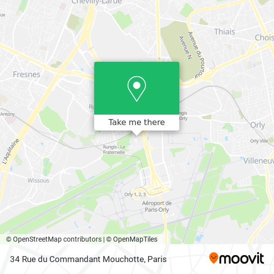 34 Rue du Commandant Mouchotte map