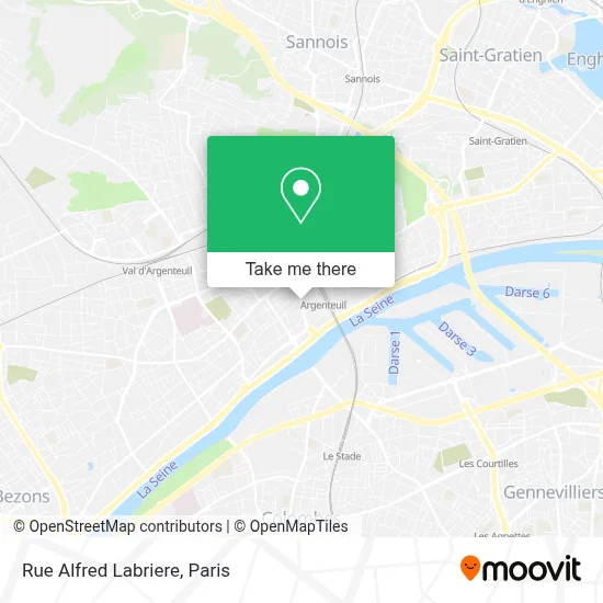 Rue Alfred Labriere map