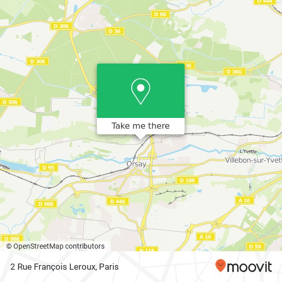 2 Rue François Leroux map