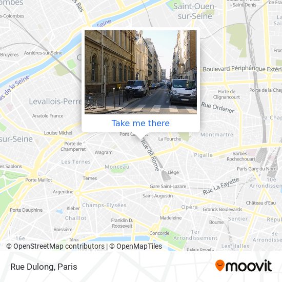 Rue Dulong map