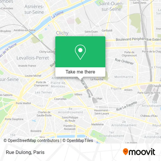 Mapa Rue Dulong