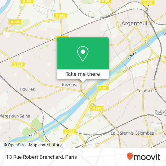 13 Rue Robert Branchard map