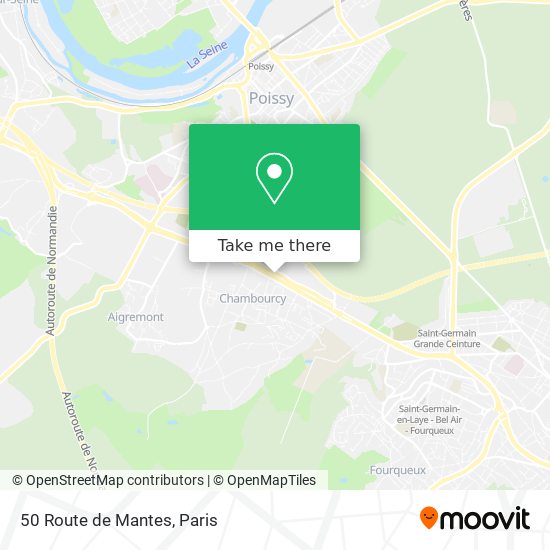 50 Route de Mantes map