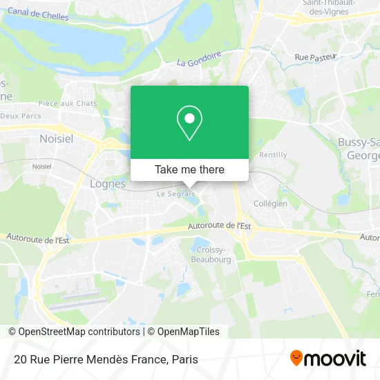 20 Rue Pierre Mendès France map