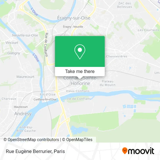 Rue Eugène Berrurier map