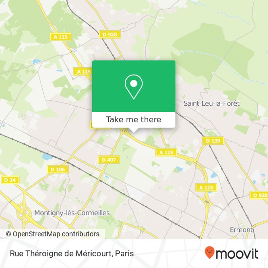 Rue Théroigne de Méricourt map