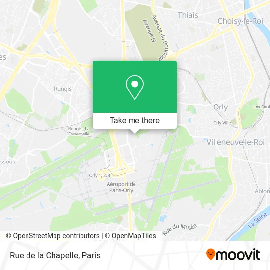 Rue de la Chapelle map