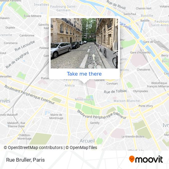 Rue Bruller map