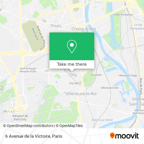 6 Avenue de la Victoire map