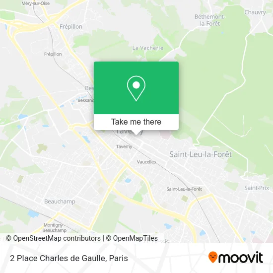 2 Place Charles de Gaulle map