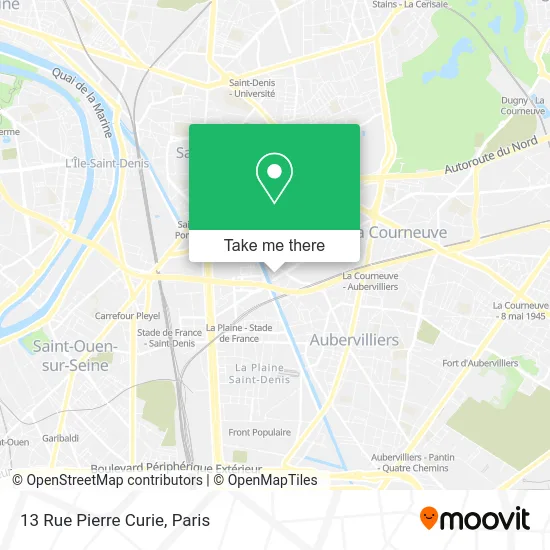 13 Rue Pierre Curie map