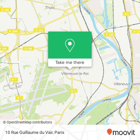 10 Rue Guillaume du Vair map