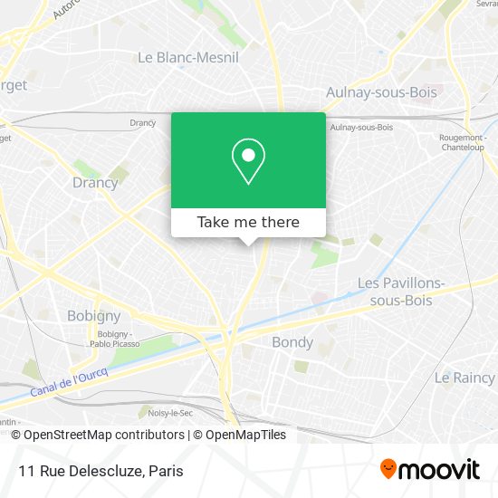 11 Rue Delescluze map