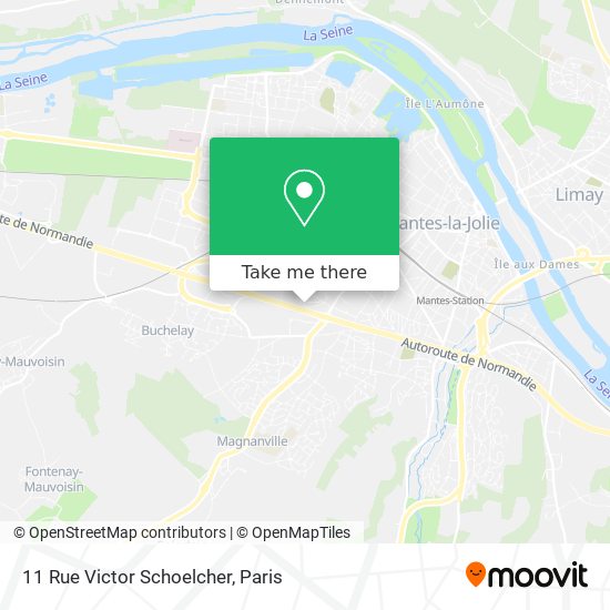 Mapa 11 Rue Victor Schoelcher