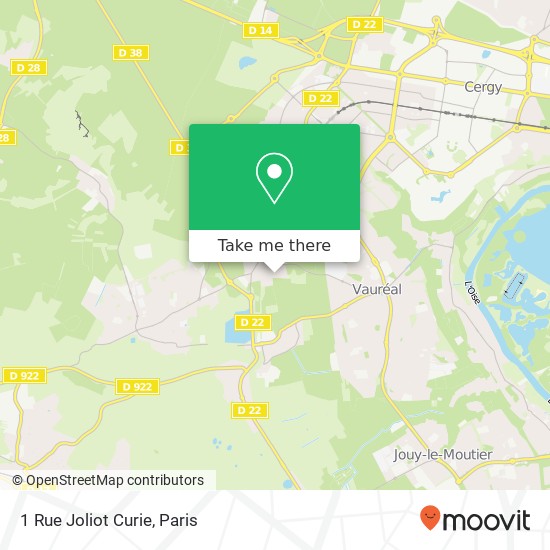 1 Rue Joliot Curie map