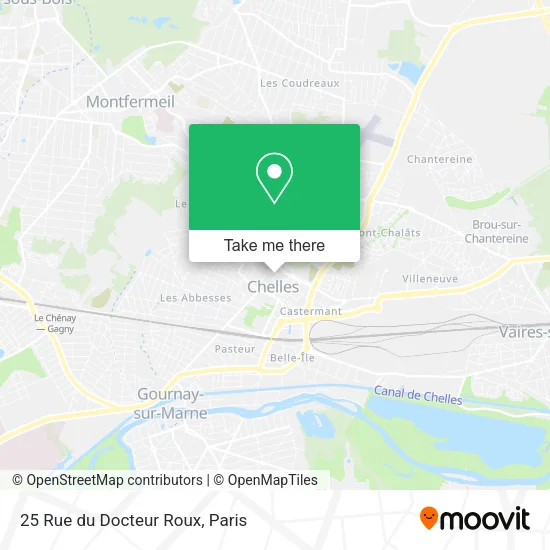 25 Rue du Docteur Roux map