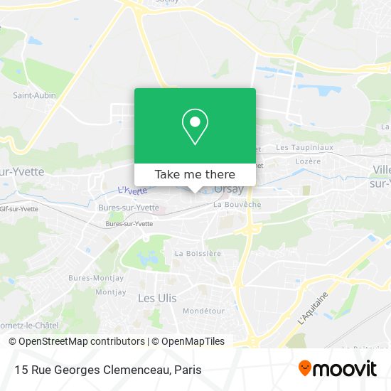 15 Rue Georges Clemenceau map