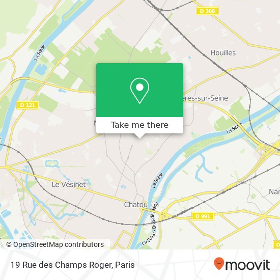 19 Rue des Champs Roger map