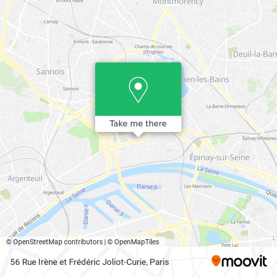 56 Rue Irène et Frédéric Joliot-Curie map