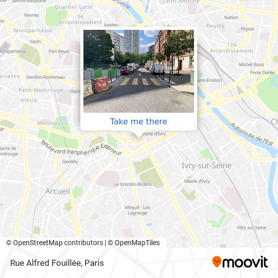 Rue Alfred Fouillée map