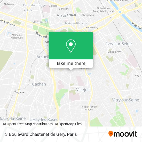 3 Boulevard Chastenet de Géry map