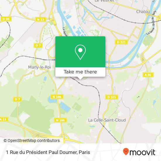 1 Rue du Président Paul Doumer map