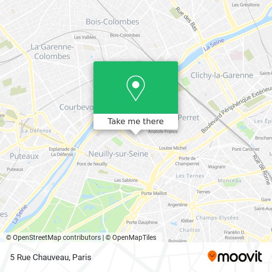 5 Rue Chauveau map