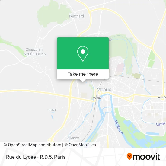 Rue du Lycée - R.D.5 map
