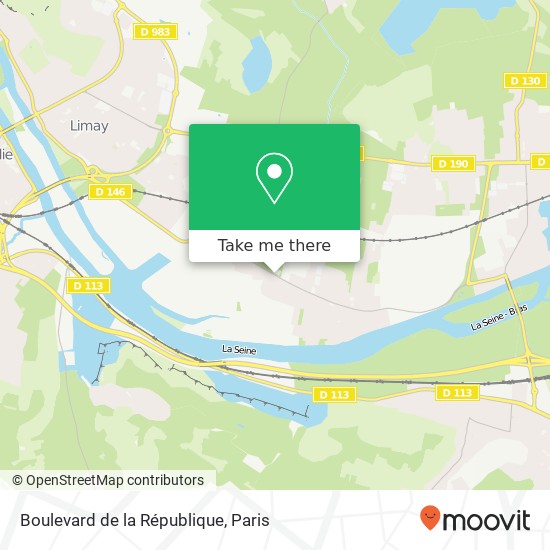 Boulevard de la République map