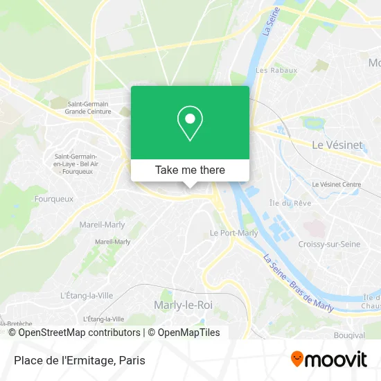 Place de l'Ermitage map