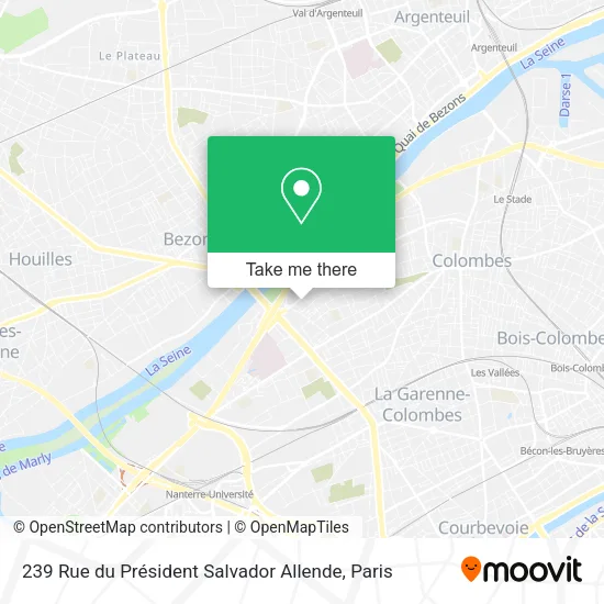 239 Rue du Président Salvador Allende map