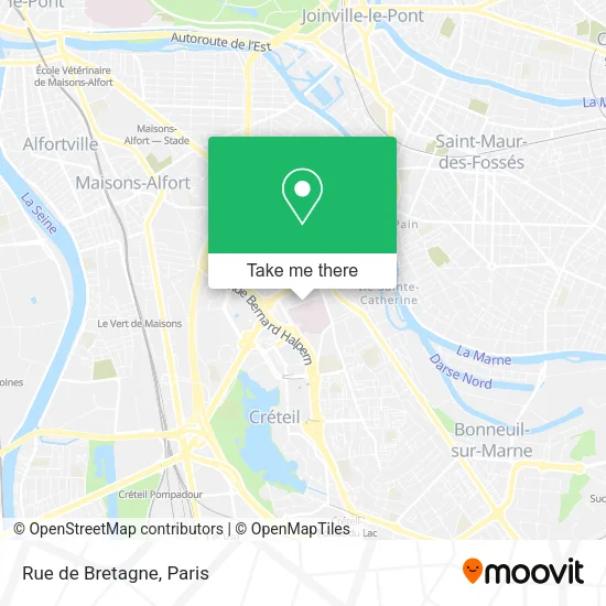 Rue de Bretagne map