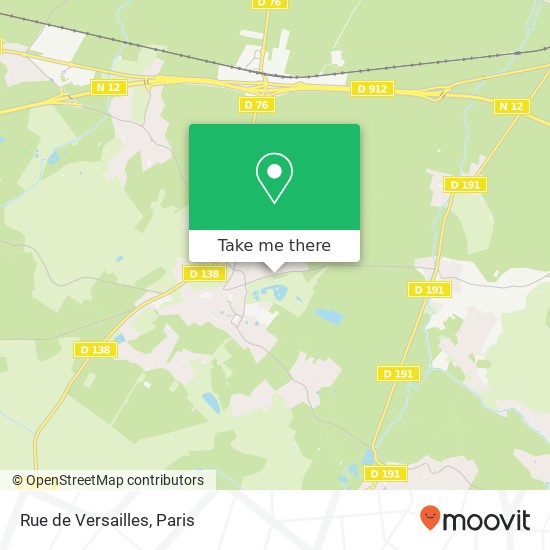 Rue de Versailles map
