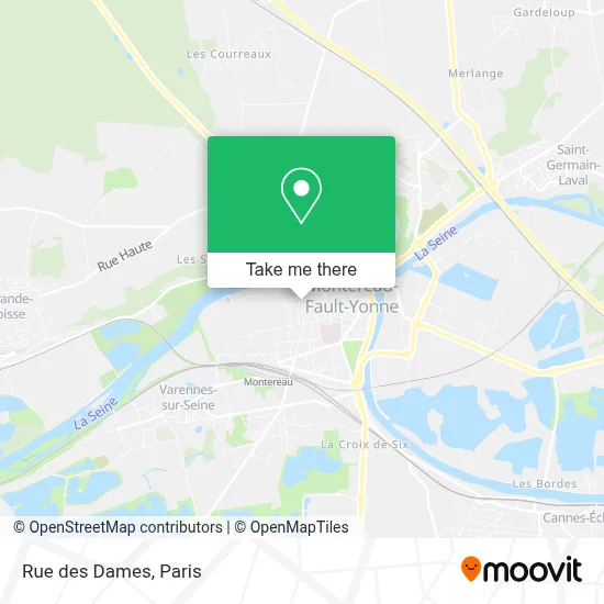 Rue des Dames map